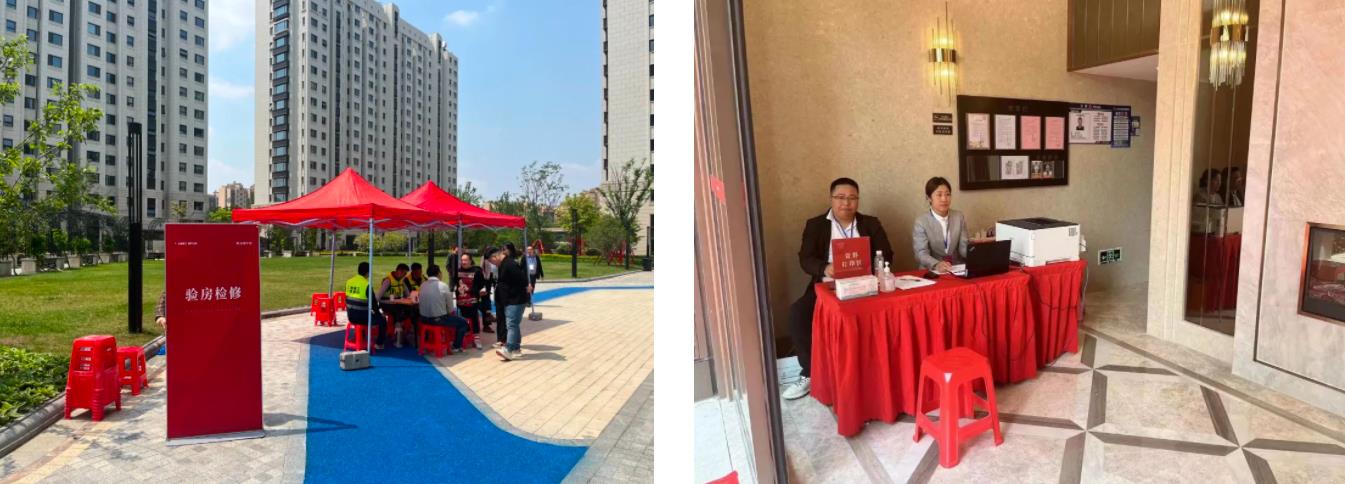 五一假期坚守岗位 | 海玥华府三期顺利交付