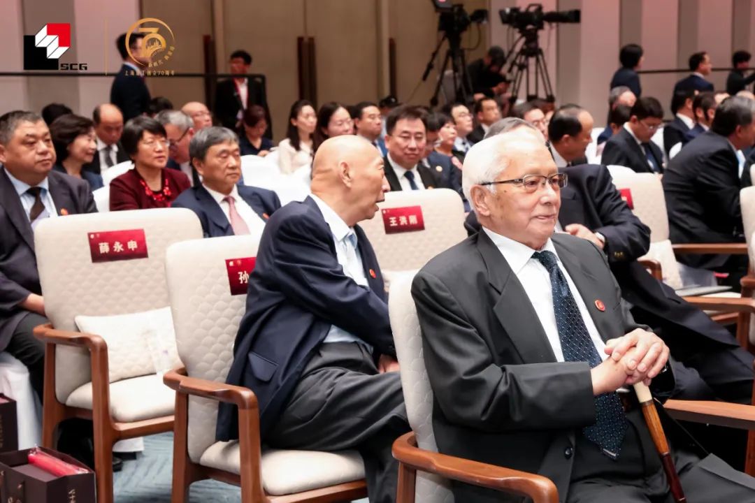 纪念上海建工创立七十周年大会,今天举行