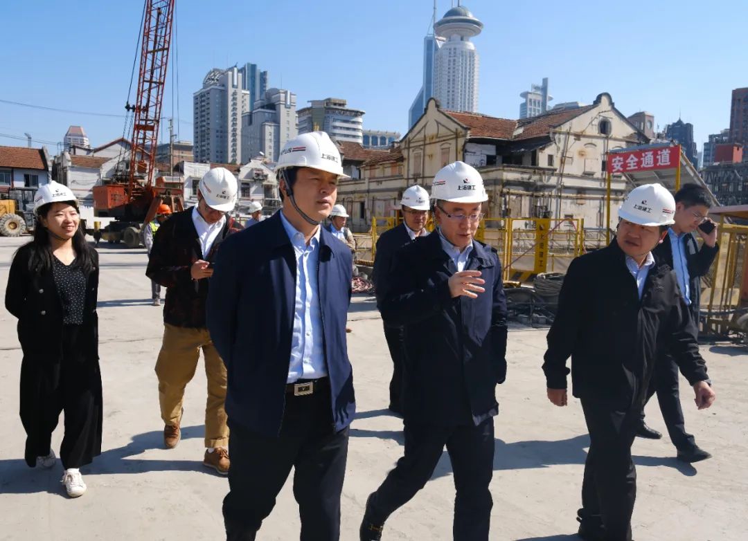 天津市滨海新区副区长陈波带队调研海玥黄浦源项目